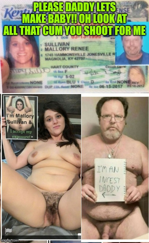 Incest lovers Mallory and Her Dad