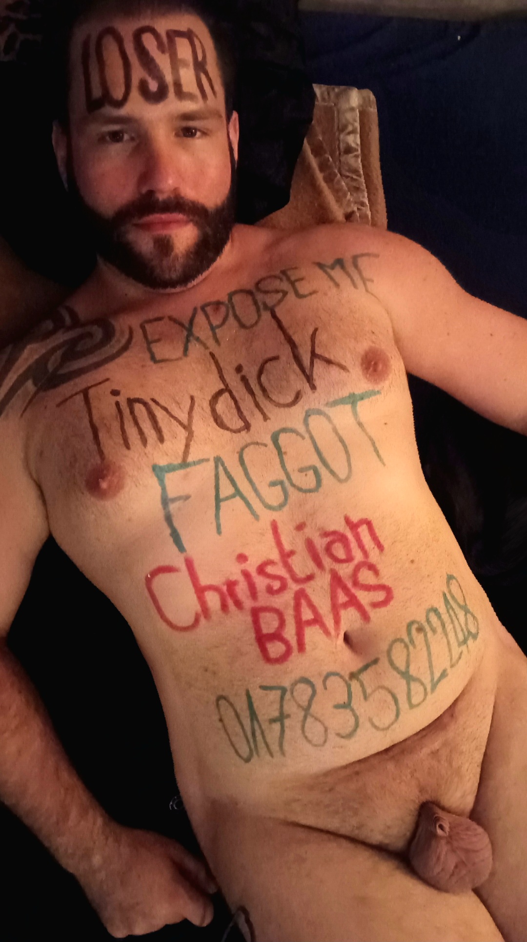 Christian Baas aus Köln Merkenich will komplett bloßgestellt blamiert und ruiniert werden 