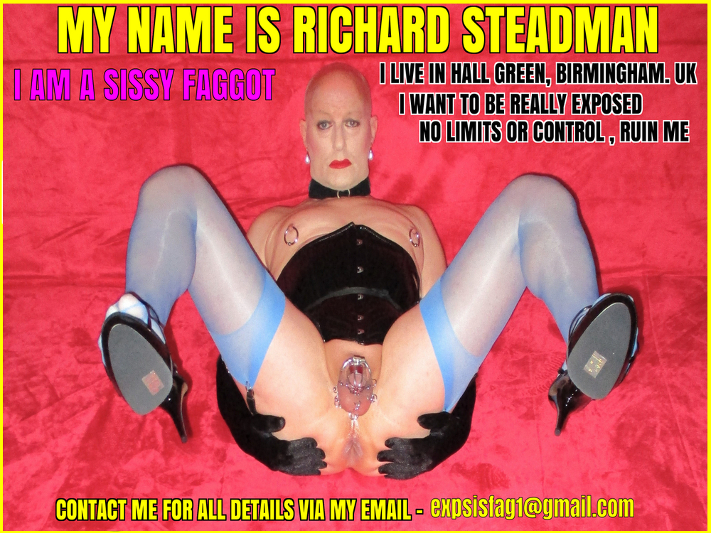 EXPOSED SISSY FAGGOT