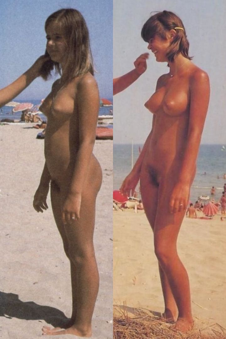 daughter w/o mom vintage nudist