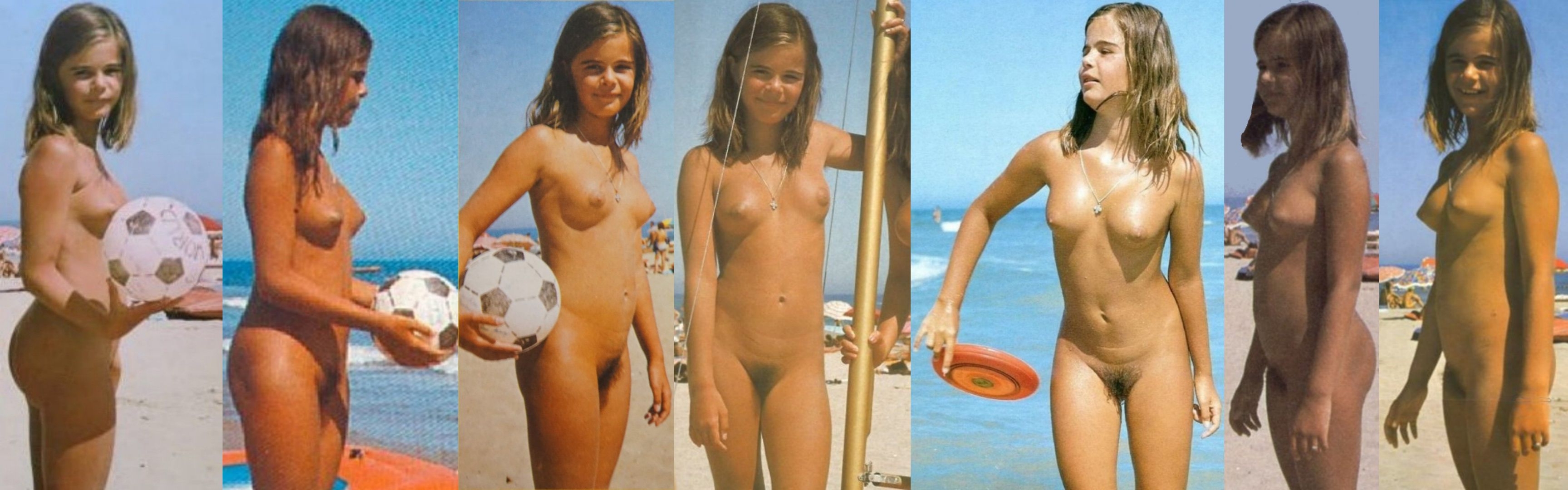 daughter w/o mom vintage nudist