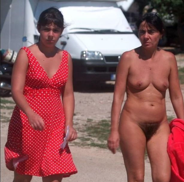 Embarrassing Mother Daughter Nudist Camp