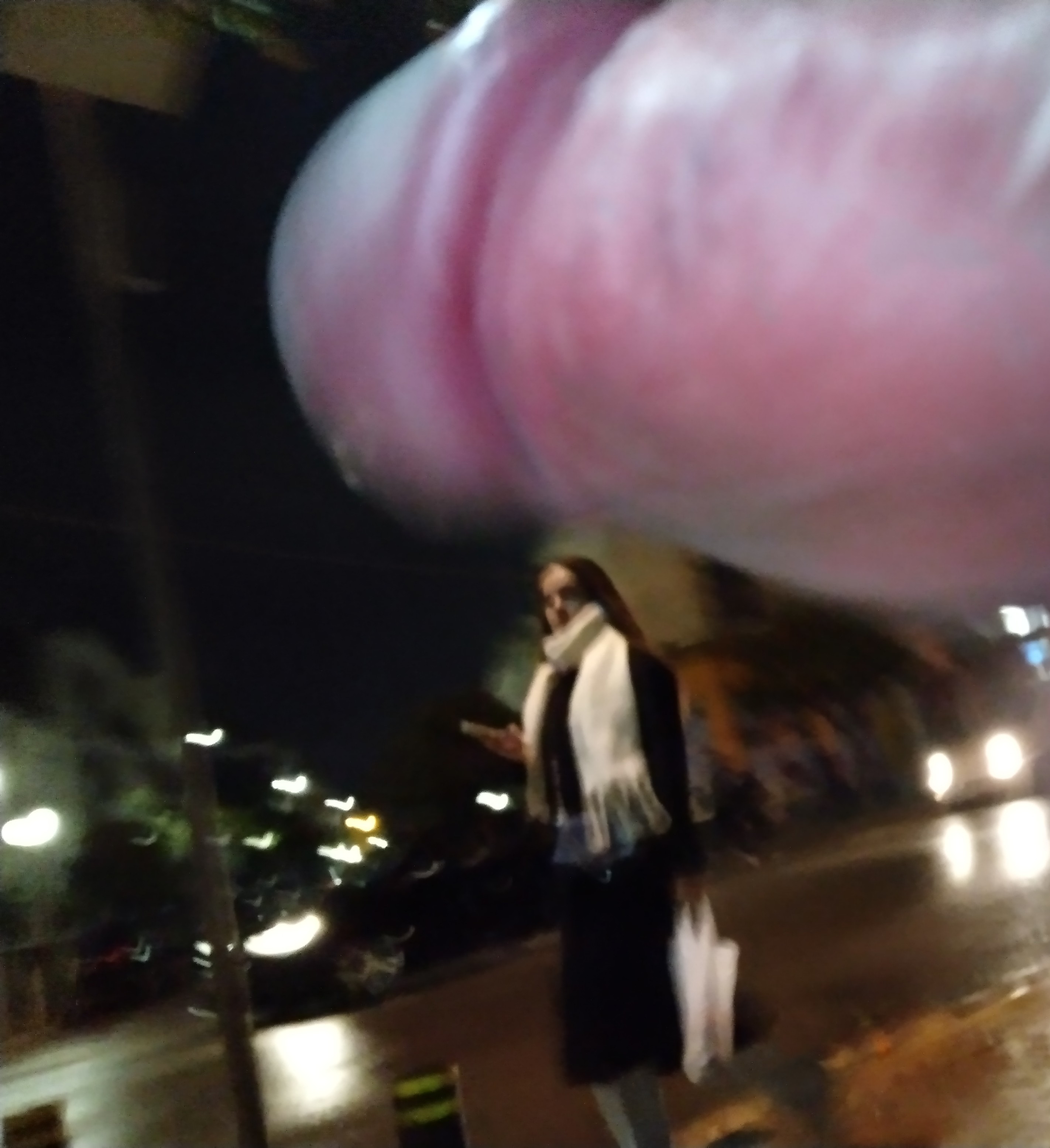 My naughty public knob!