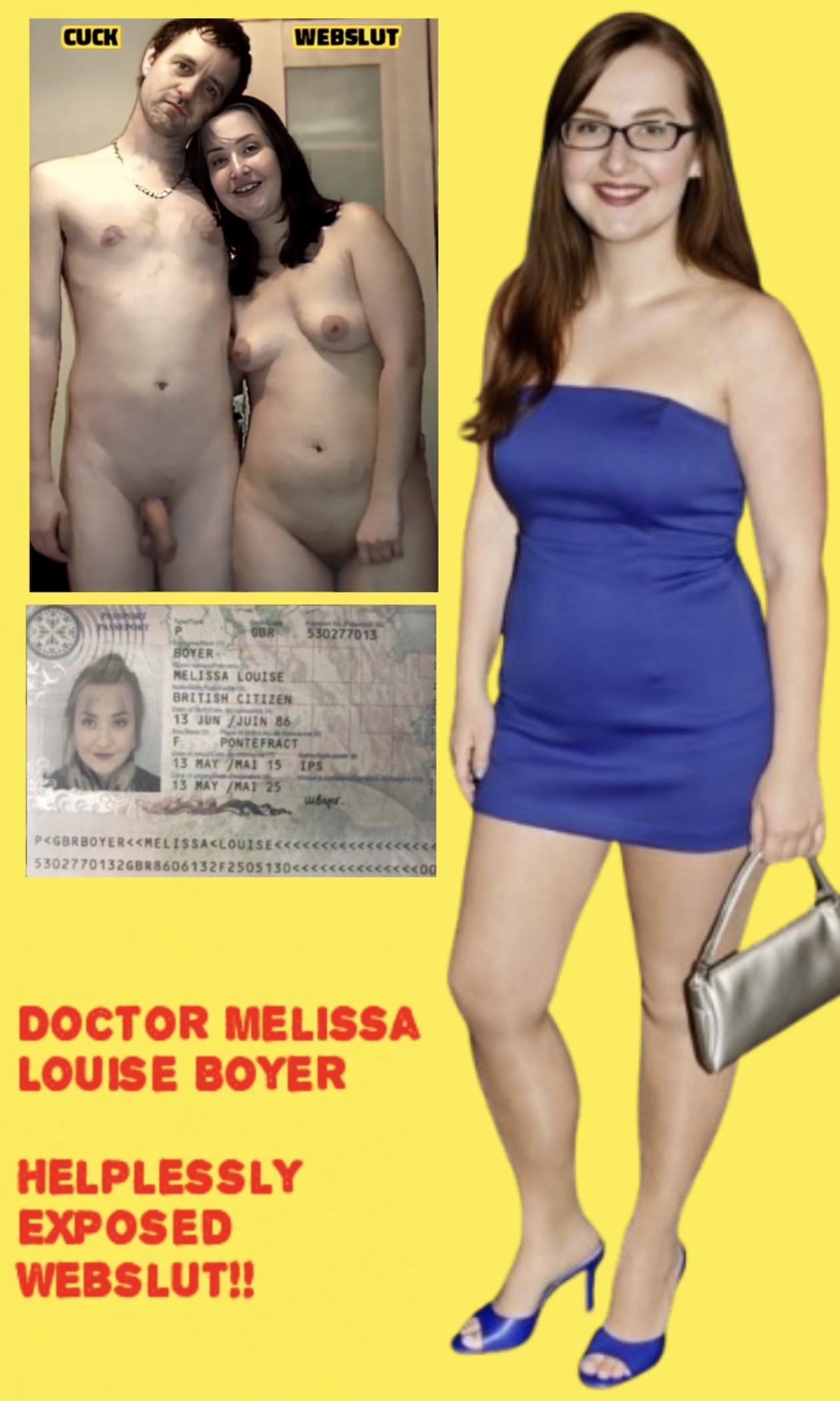 DOCTOR MELISSA LOUISE BOYER & CUCK HUSBAND 