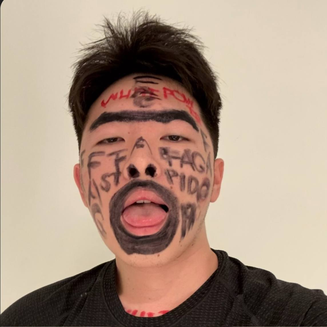 Fag Colin body writing full face Kik colinssub Tg colinrstj