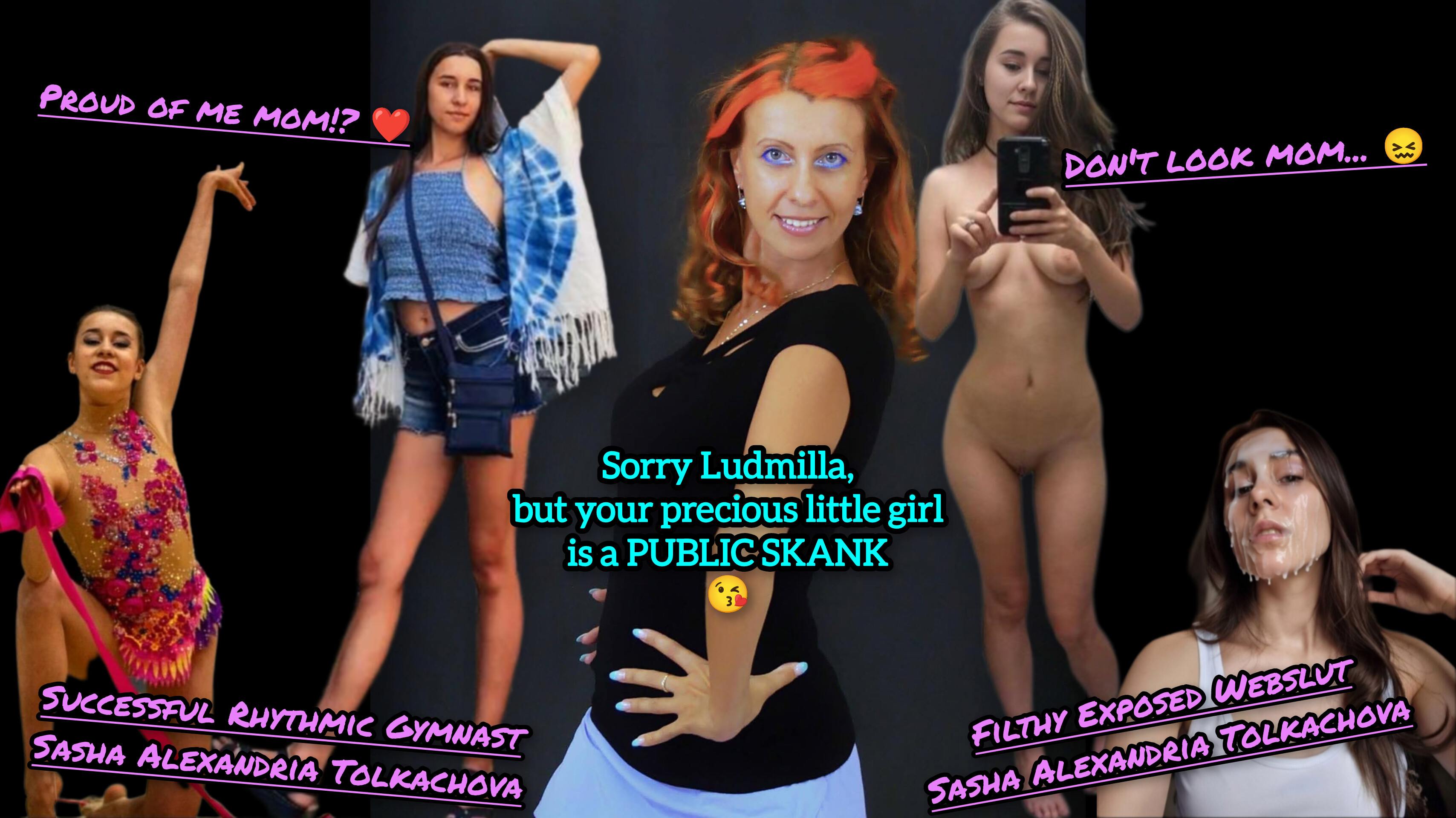 Sasha Alexandria Tolkachova Exposed Webslut