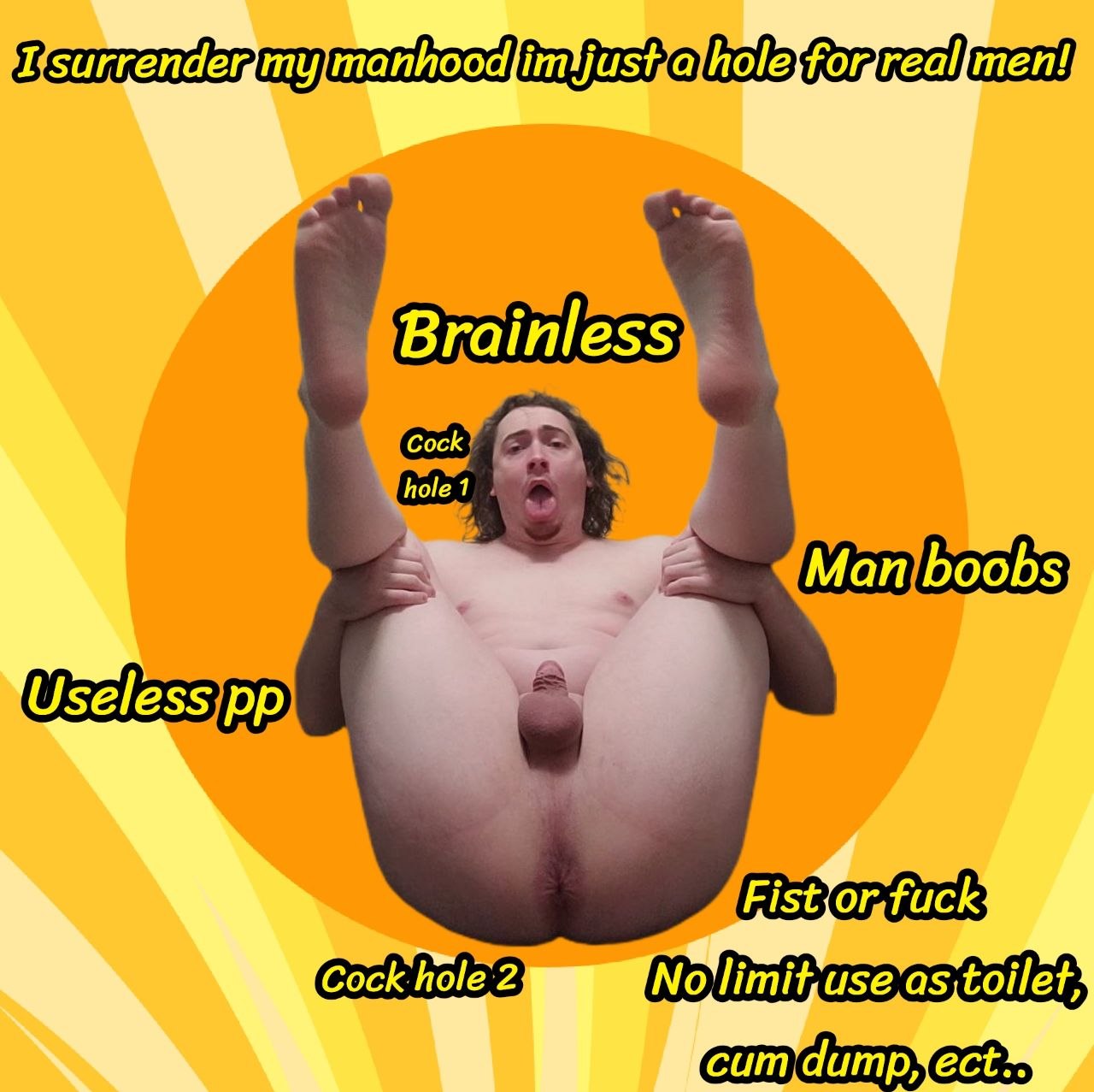 Pathetic fag exposed 