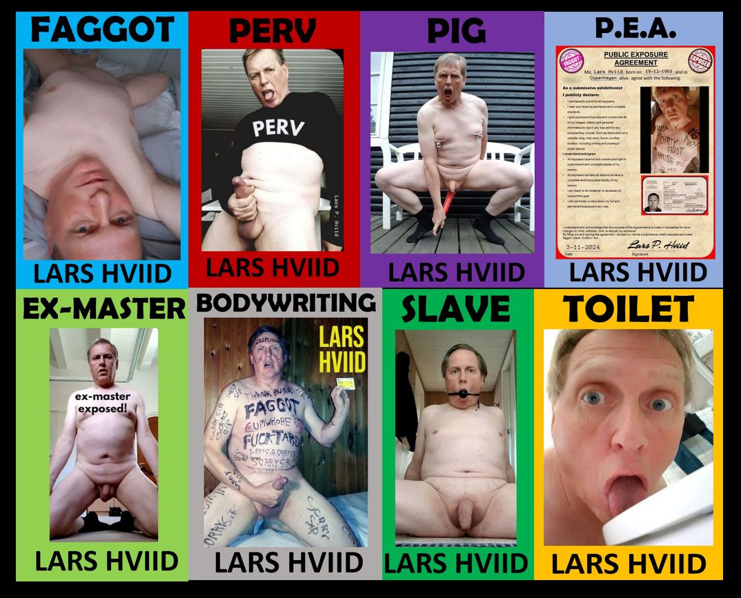 Collage mix fag Lars Hviid exposed hard