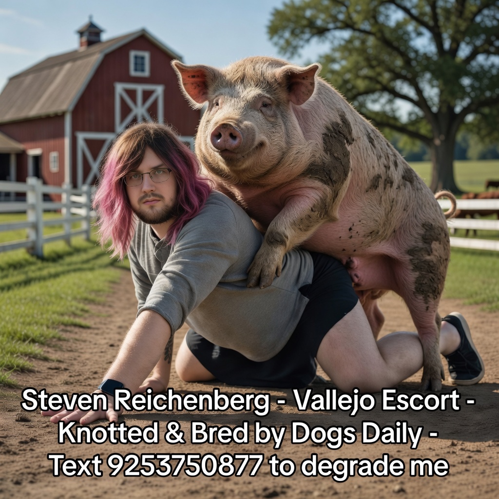 Steven Reichenberg - Self Exposed Beastiality Pig Webslut & Escort in Vallejo, CA 9253750877 free