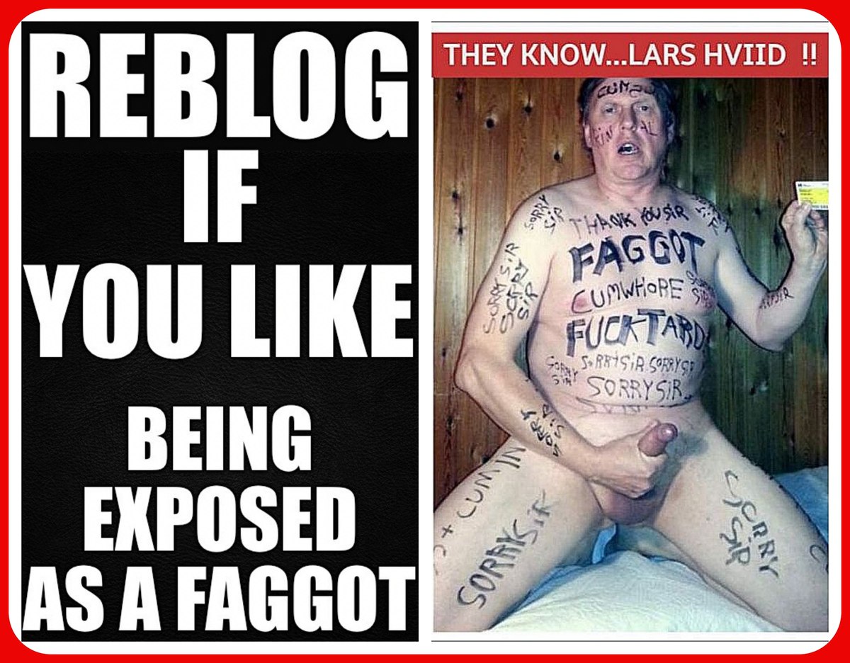 They know Lars Hviid exposed faggot