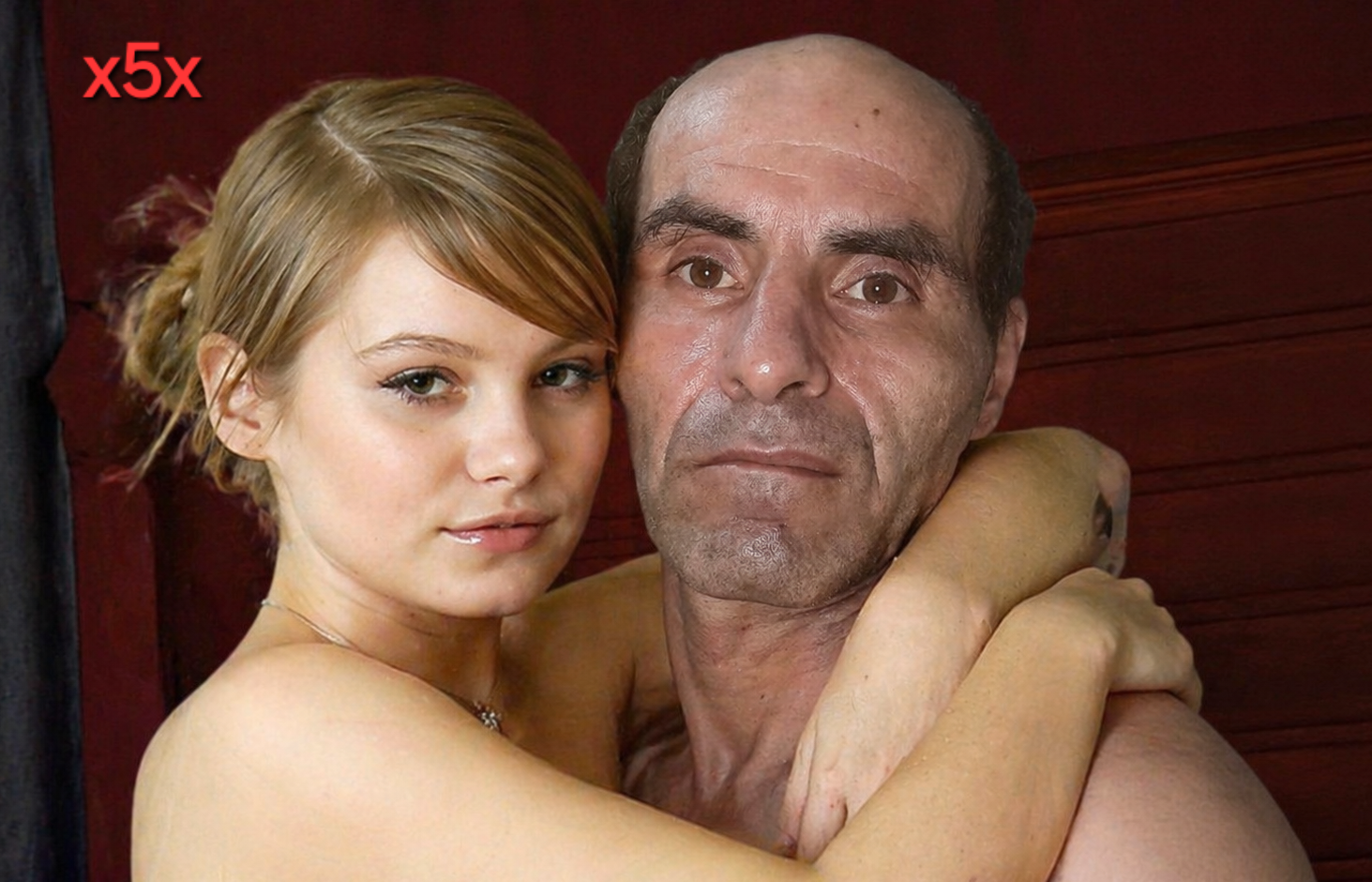 Leaked pornographic images of Omar and model Mishka Yulia 