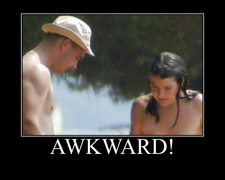 When FKK Naturists Become Uncomfortable.
