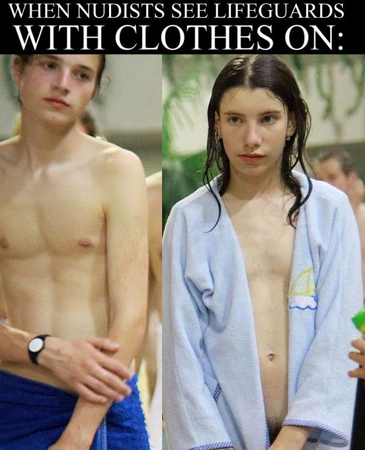 When FKK Naturists Become Uncomfortable.