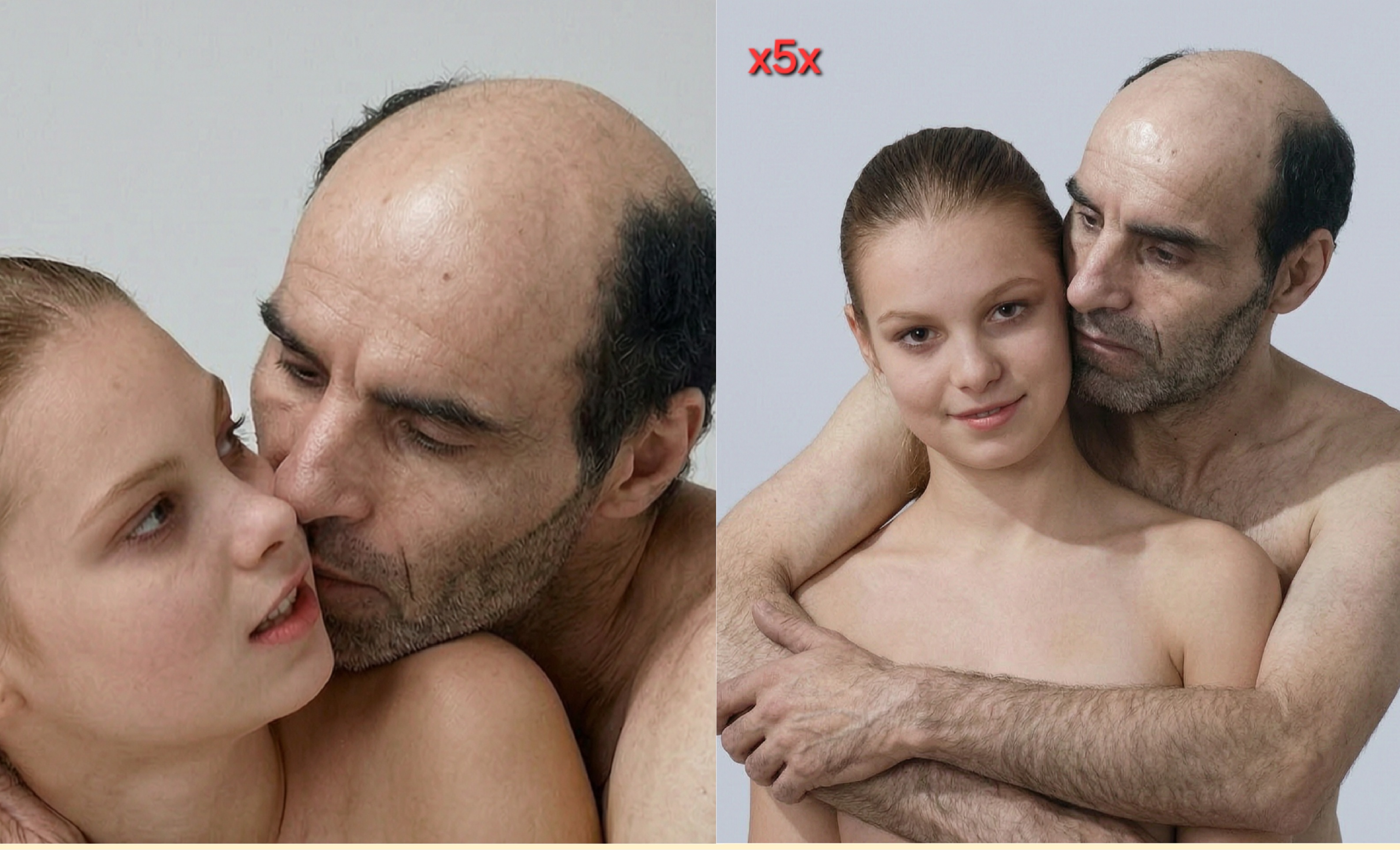 A collection of 100 leaked photos from a private website featuring model Mishka Yulia and Omar Musaw