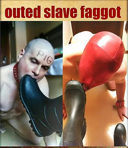 Master couple humiliates gay slaves