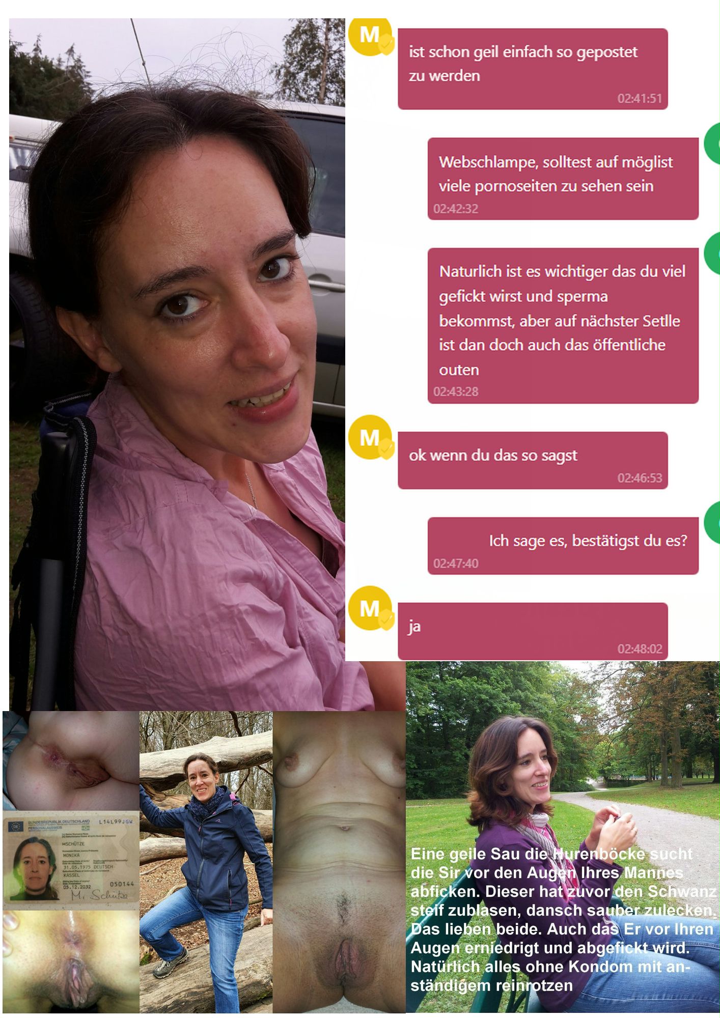 Monika für Sperma und Outing