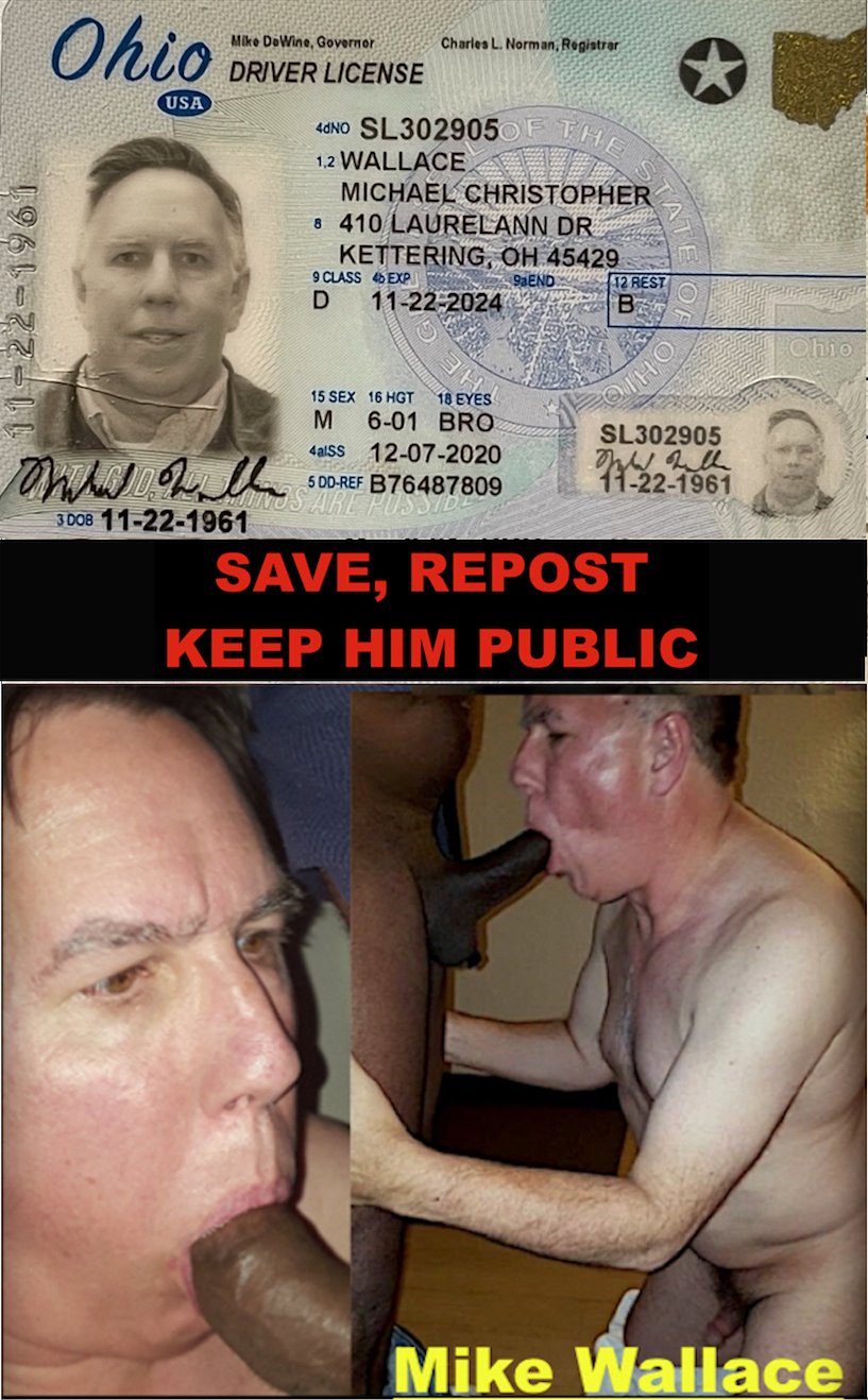 Kneel4bbc exposed faggot cocksucker ID