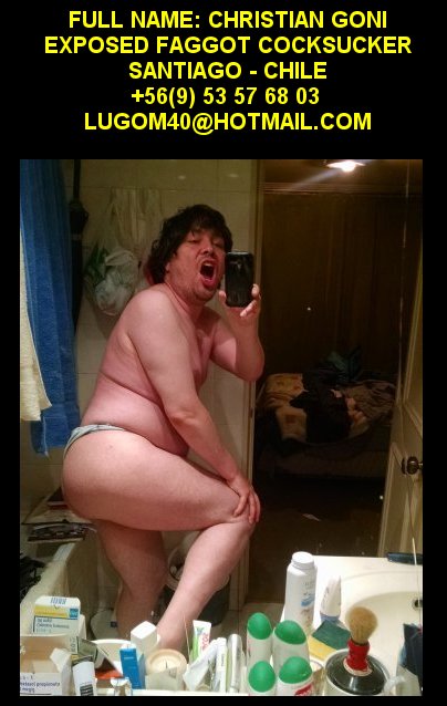 christian goni exposed faggot cocksucker