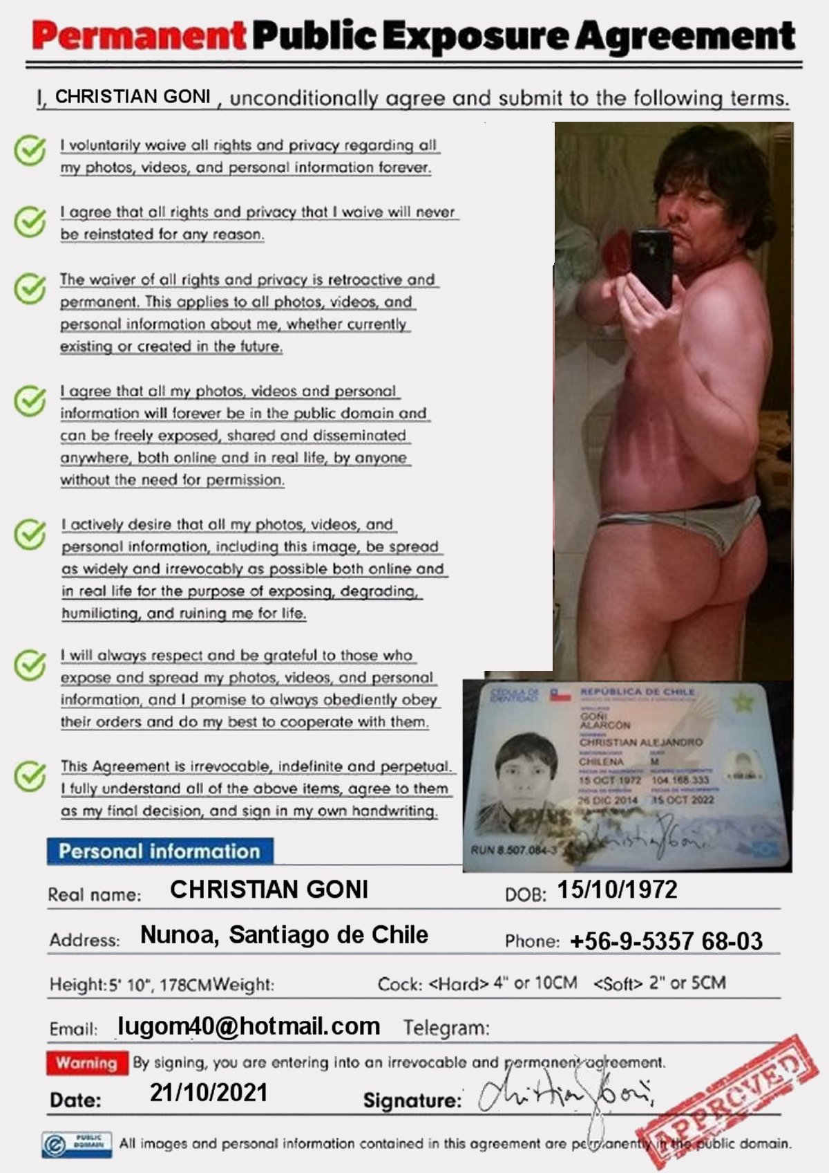 christian goni permanent public exposure agreement