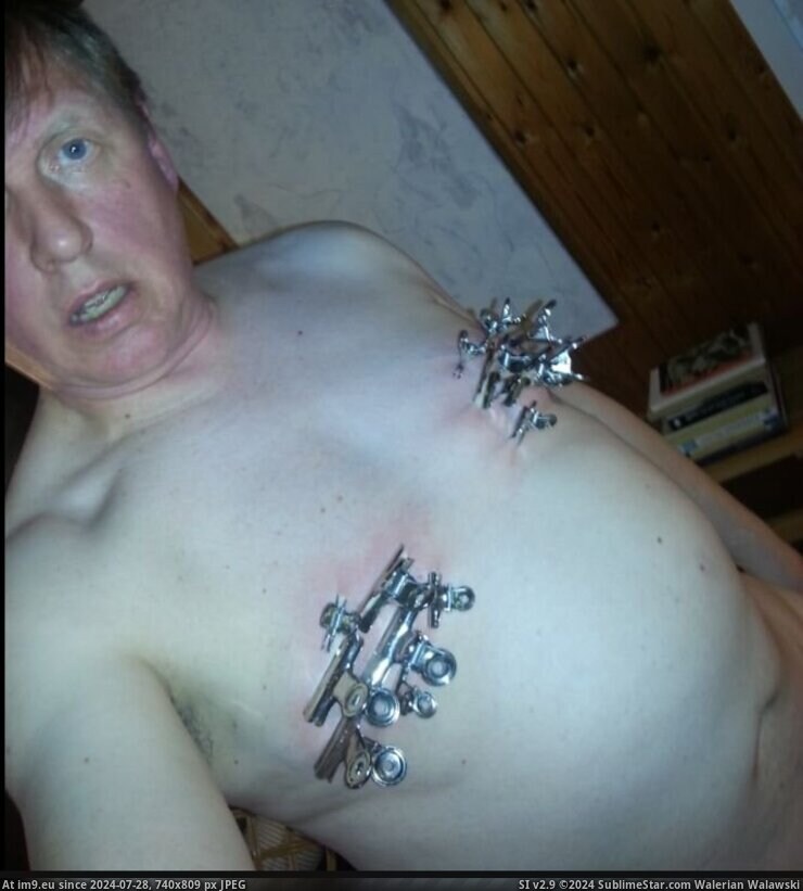 Faggot Lars Hviid just nudes exposed painslut clamps