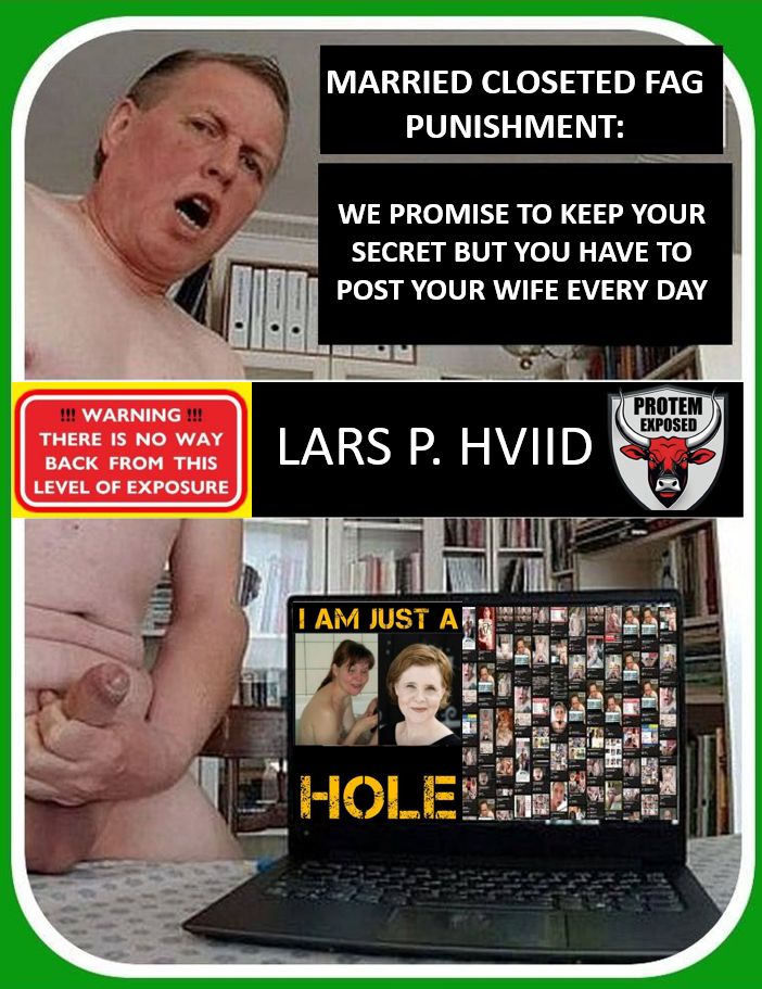 married faggot punishment - unaware wife posted as webslut