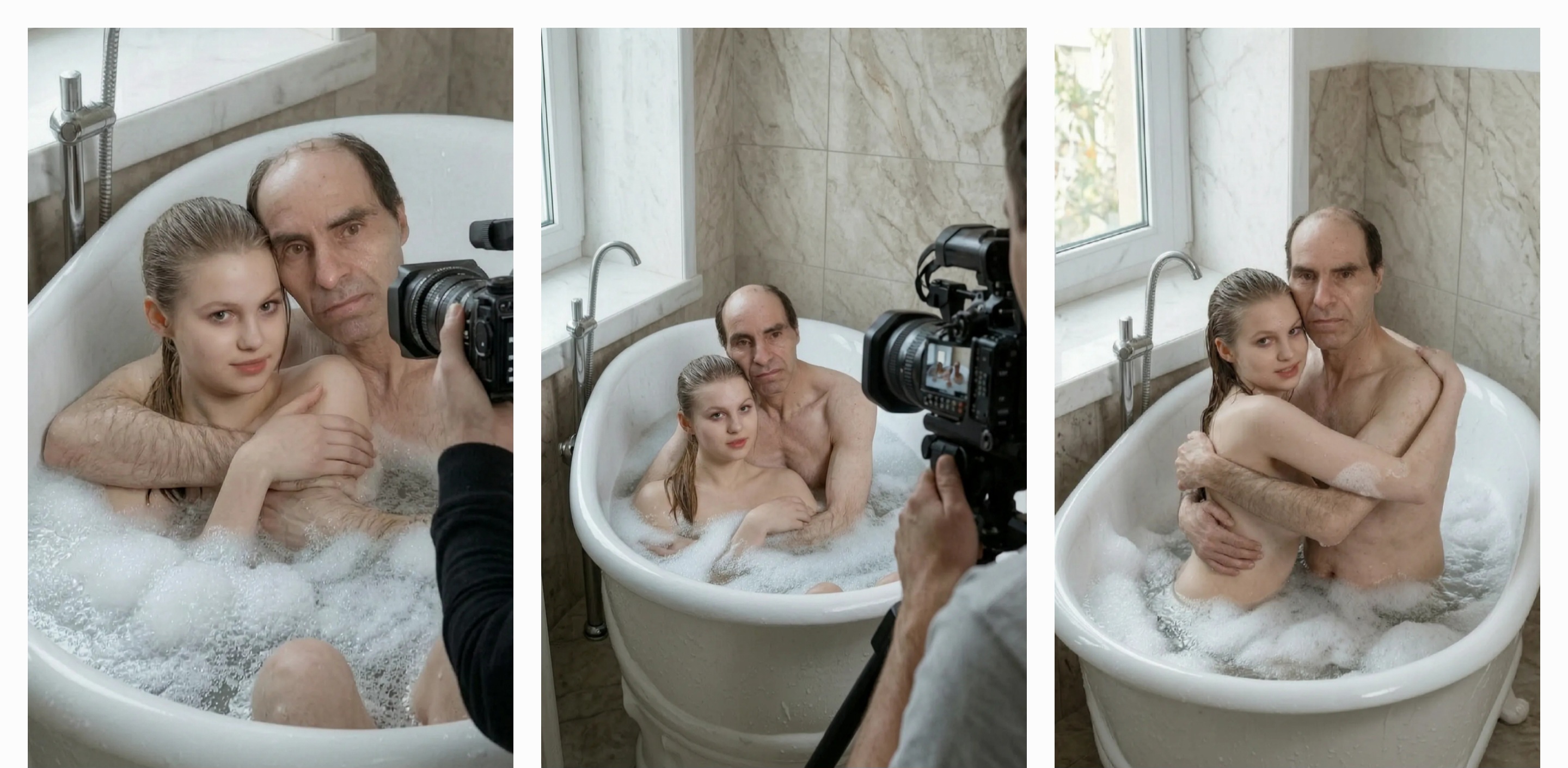 Omar July A Mishka Yuliya leaks in a bathroom sink from the x5x website 