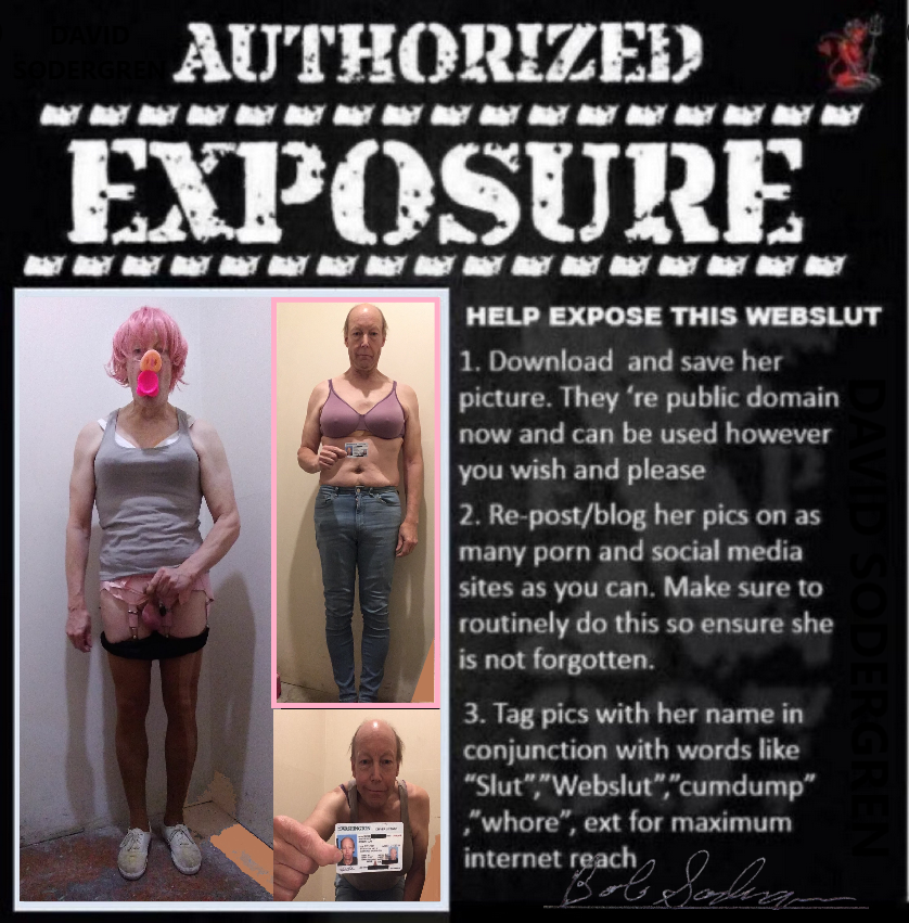 Bob Sodergren Authorized Exposure release with full DS details faggot blackmail tara mclovin seattle