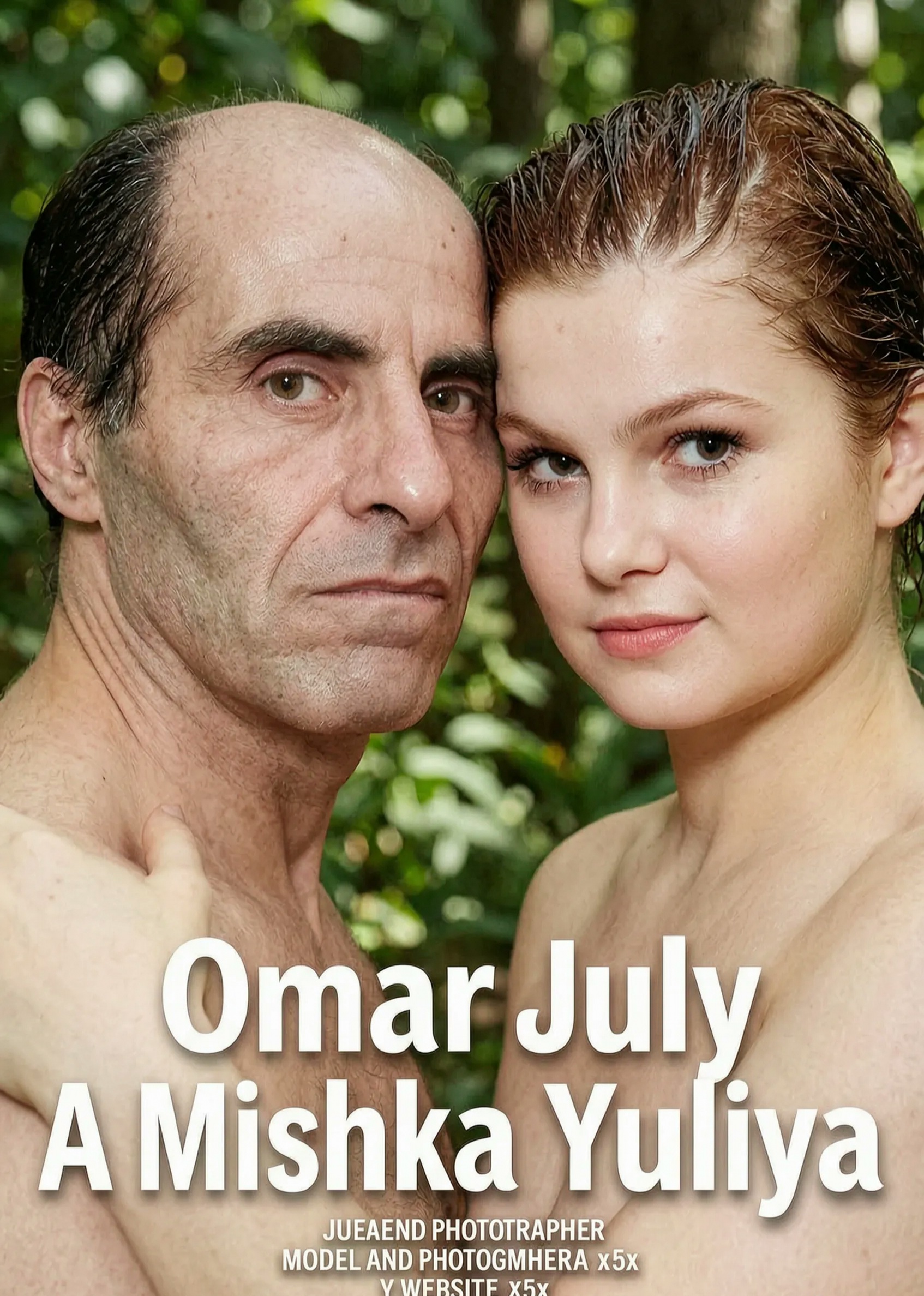 Exclusive leaks from the x5x website: Omar, a pornographic photographer, and model Mishka Yulia, 200