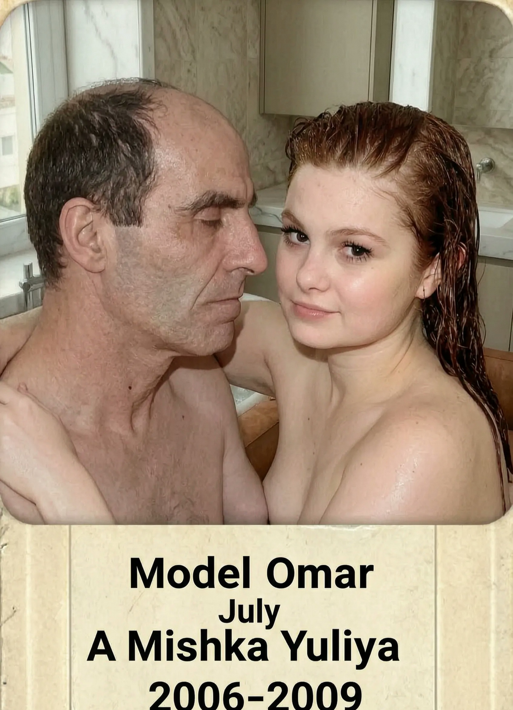 Exclusive leaks from the x5x website: Omar, a pornographic photographer, and model Mishka Yulia, 200