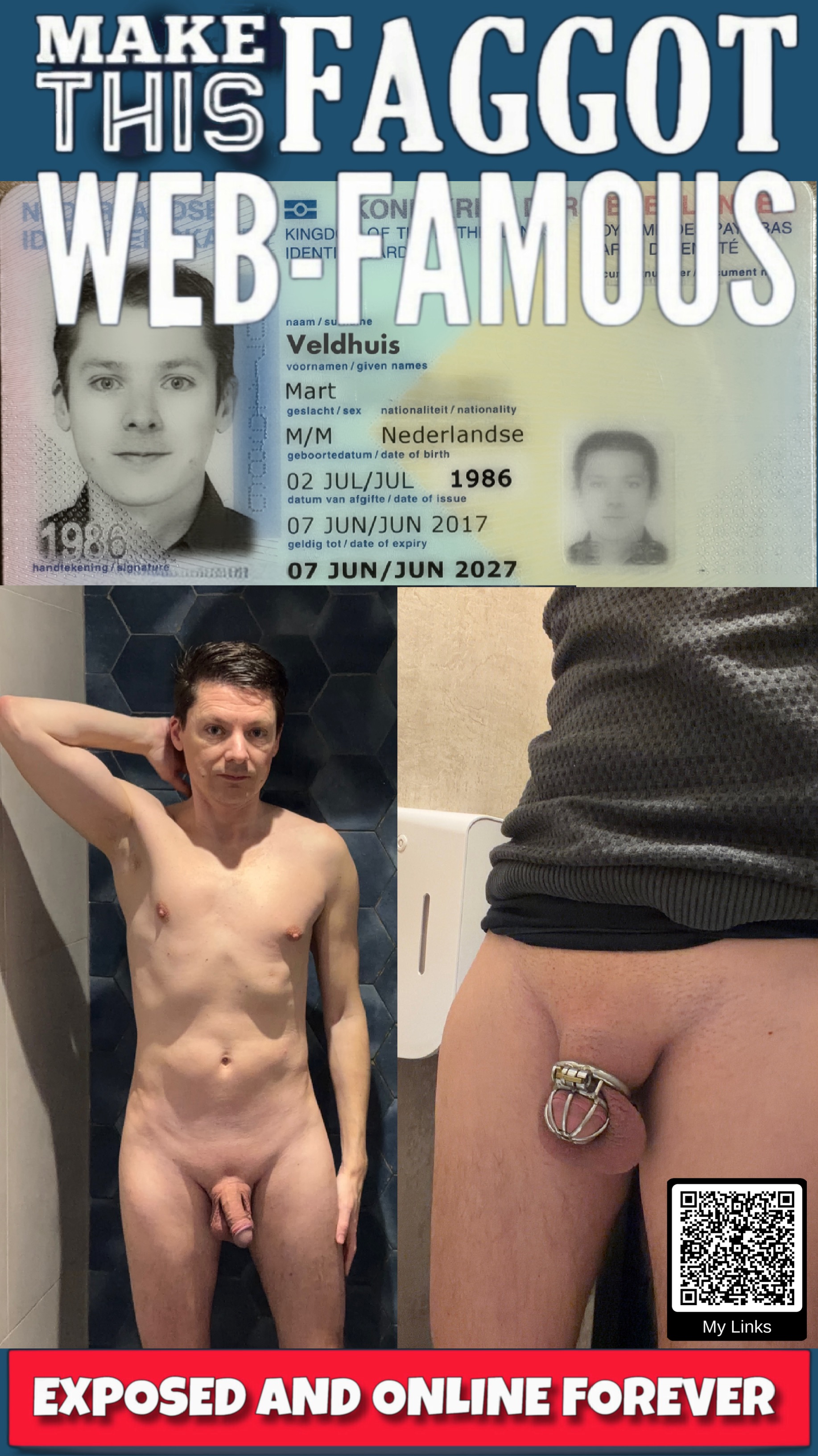 Faggot Mart Veldhuis full expose