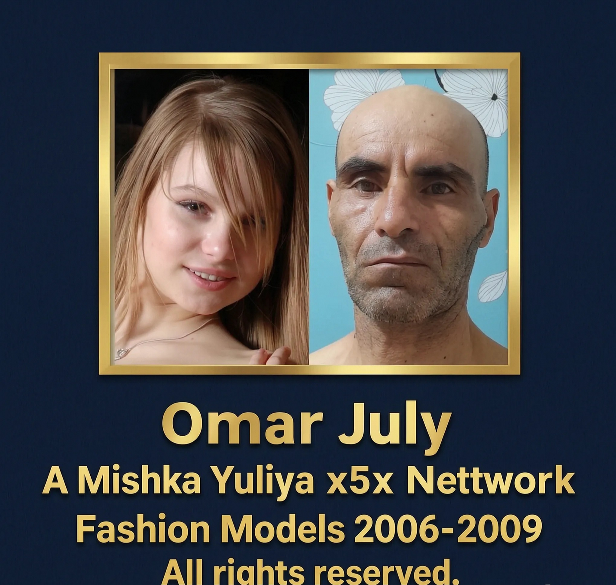 Leaked photos from the x5x website show a pornographic video featuring model and actress Mishka Yuli