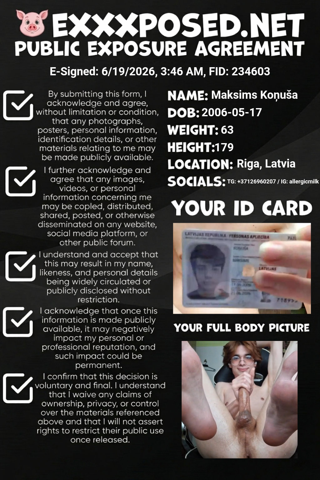 LiarRobberCheater - Maksims Koņuša, Latvia