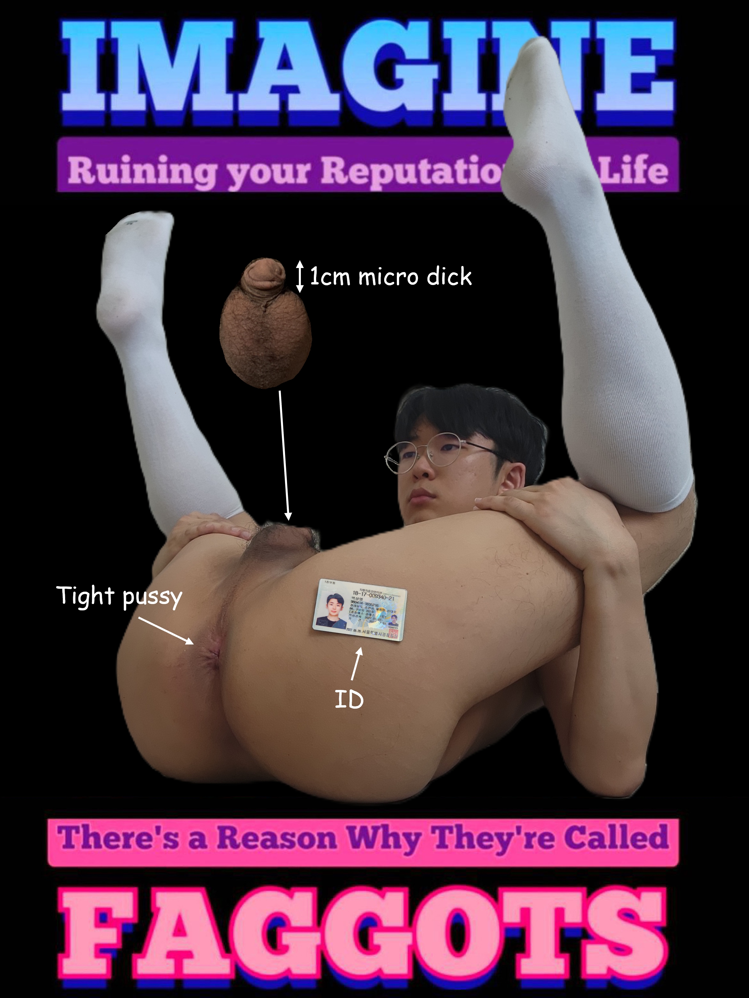 korean pervert faggot exposed with id
