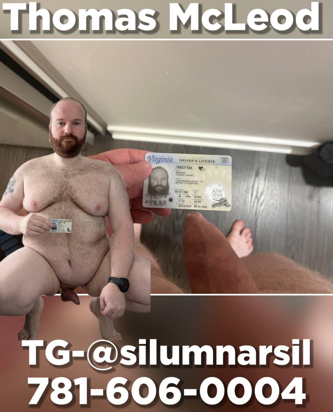 Thomas McLeod fag exposed @silumnarsil