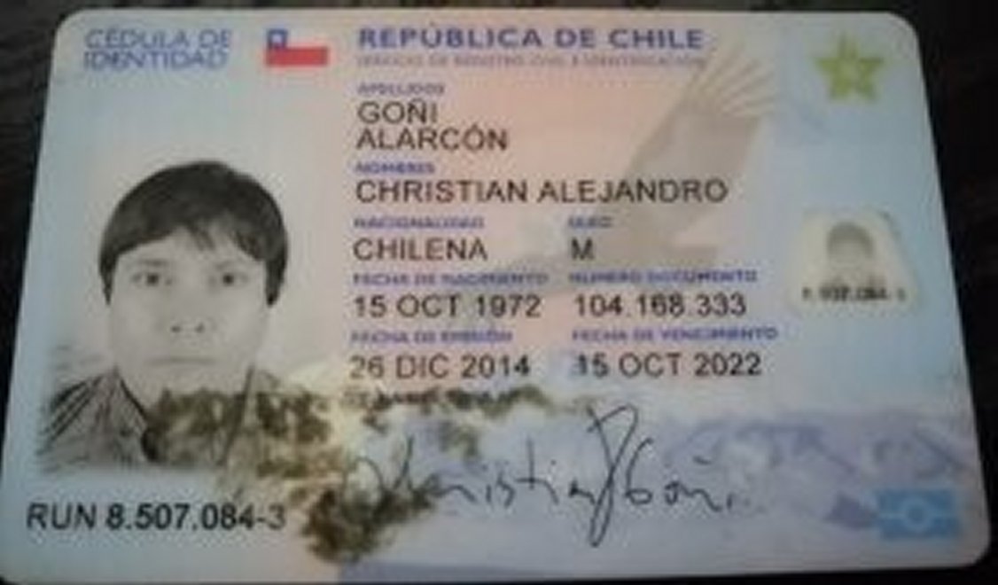 Christian Goni clean ID fully outed - what a faggot loser