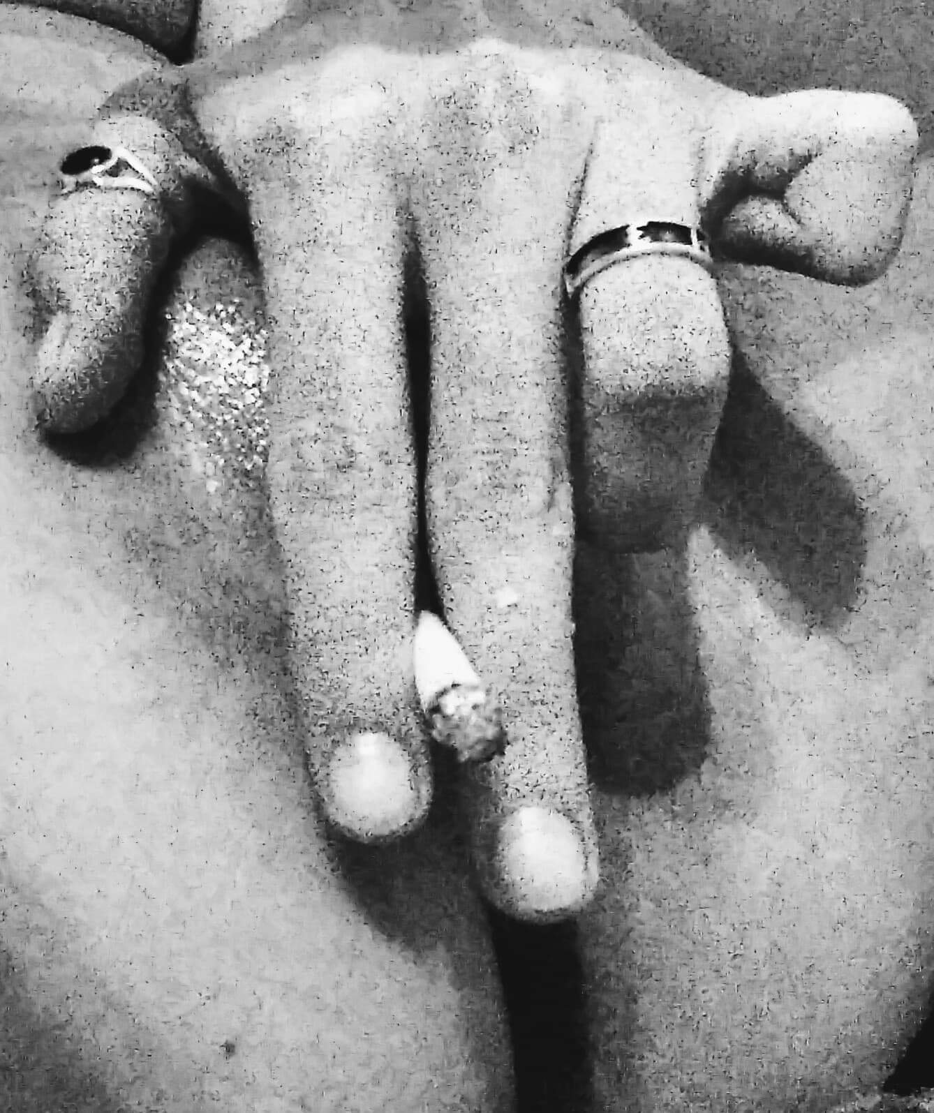 Valentina Chochanova cigarette