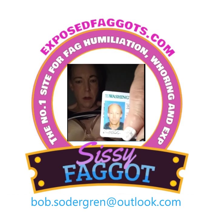 Loser faggot confesses online with REAL Drivers license ID, Meet Mr David Sodergren