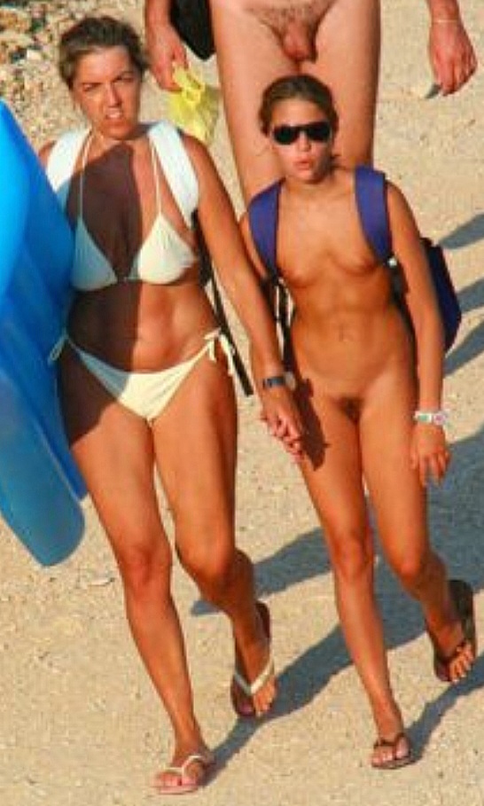 Nudist in Croatia 