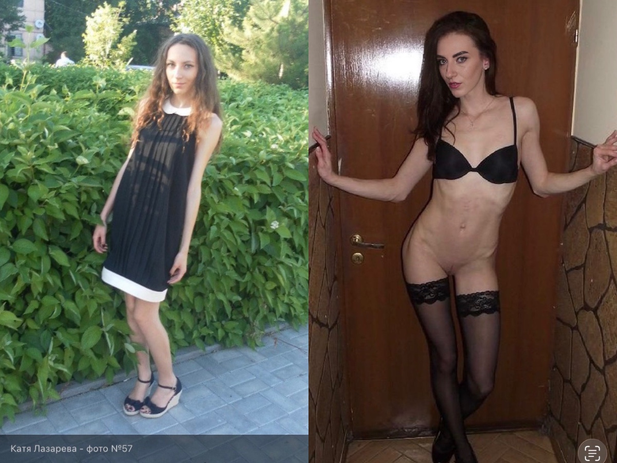 Dressed undressed Katya Lazareva from Russian federation 