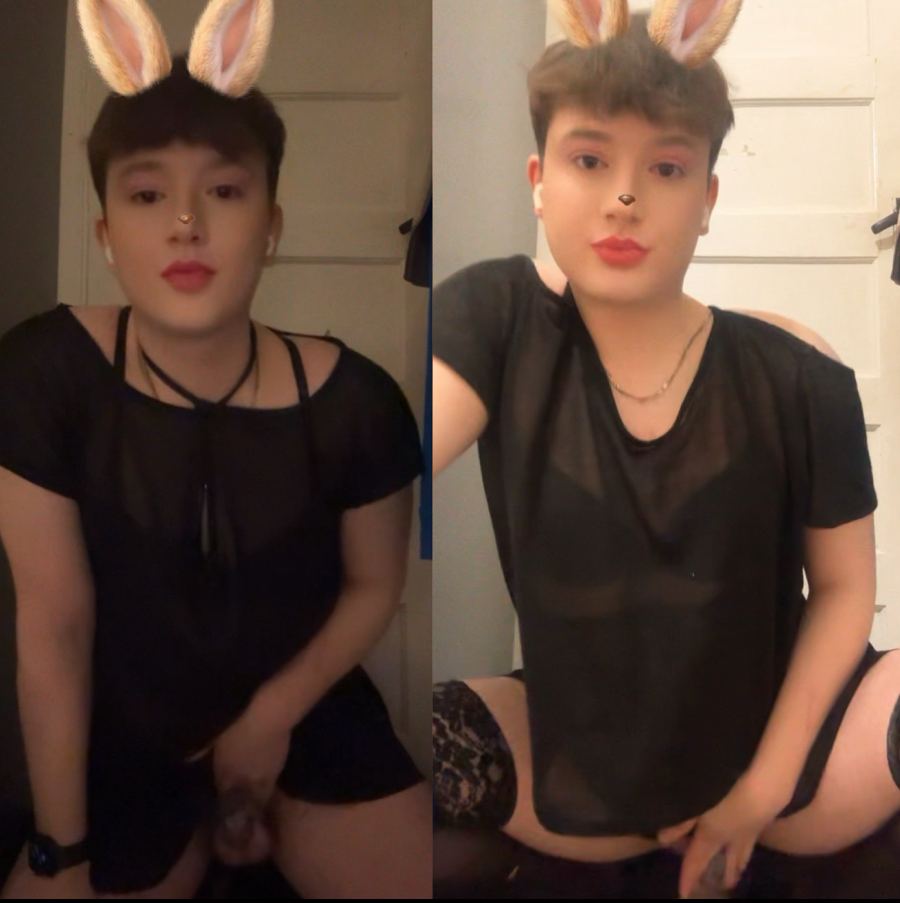 Kay Rachels femboy Easter bunny 