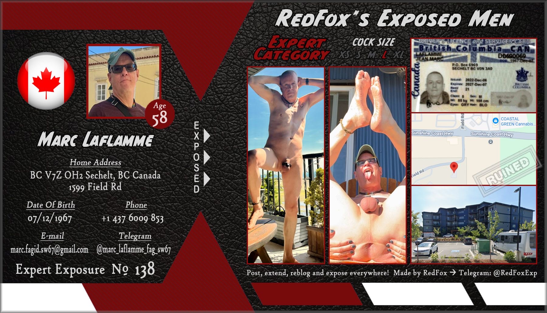 Marc Laflamme RedFox Exposed Men 