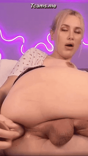 Transgirl’s Intimate Cock Stroking