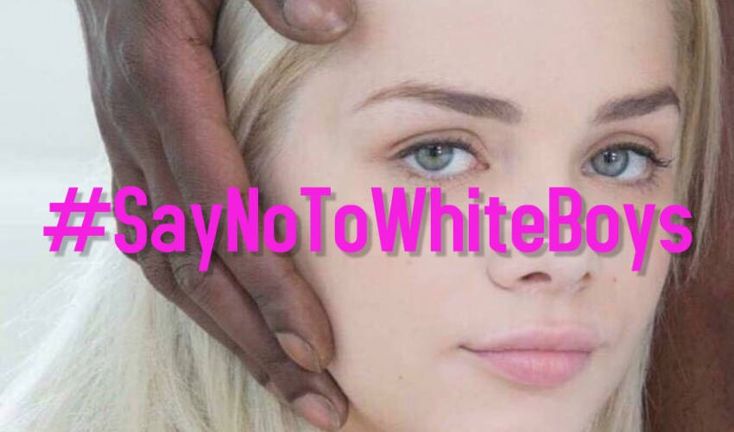 Say No To Whitebois #BlackNewWorldOrder
