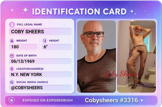 cobysheers faggot id card