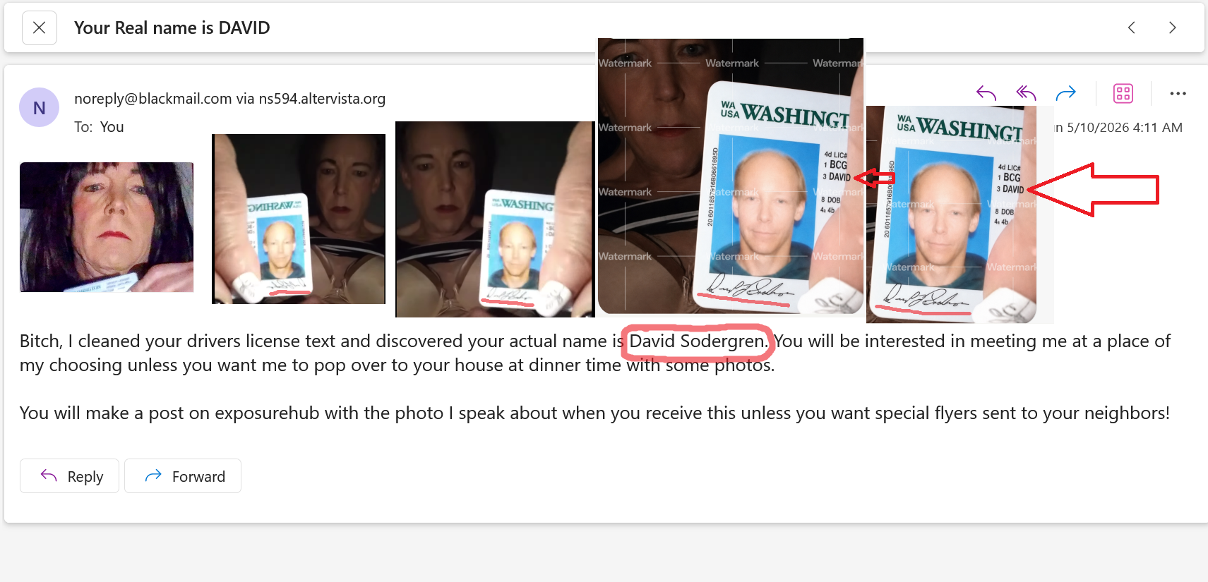 Bitch, your real name is PRIVATE not Bob. You are Fucked