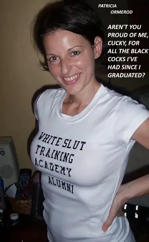 Webslut Wife and Mom Patricia Ormerod graduate of White Slut Training Academy