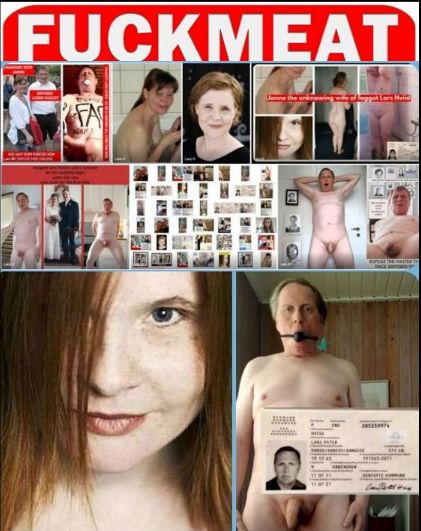 unaware wife Janne exposed by fag dad Lars Hviid