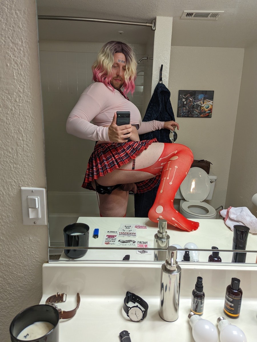 Steven Reichenberg - Vallejo Escort with Small Penis and Large BBC Dildo Inserted, Webslut Cuckold.j