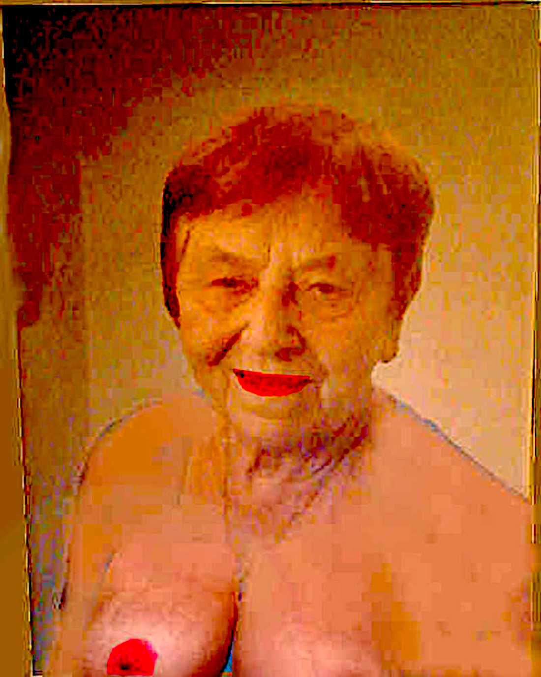 Maik Hüttner: geile Mama Ruth Hüttner. Mein Penis 1. in den Arsch,2zwischen die Titten,3 in den Mund