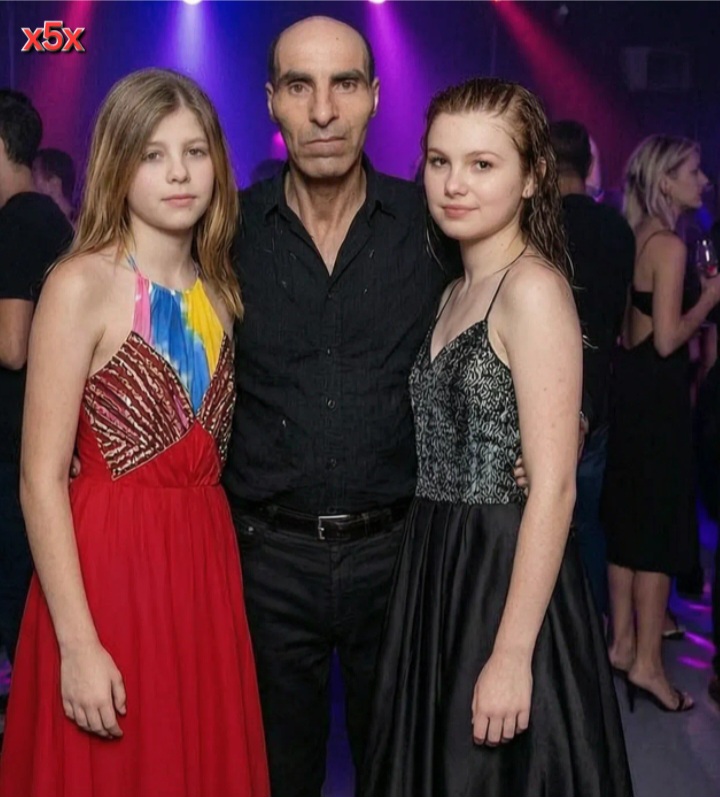 Omar Abahi and the model, under 18, were seen out at night. Leaks from the x5x website. 
